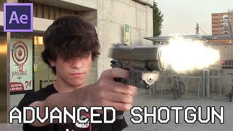 Advanced Shotgun / Muzzle Flash Tutorial [After Effects] - Free Stock Footage