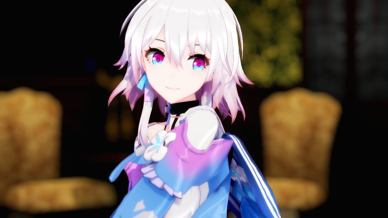 Honkai star rail MMD/崩壊スターレイル】三月なのか(March 7th