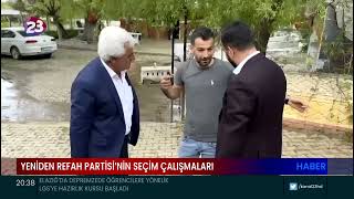 Yeni̇den Refah Parti̇si̇ Elaziğ Mi̇lletveki̇li̇ Adaylari Elaziğda Seçi̇m Çalişmalarina Devam Edi̇yor