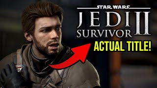 Everything we know about Jedi Fallen Order 2 so far! - in 2022