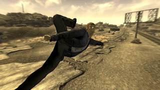 Funny Fallout New Vegas Ragdoll Bug