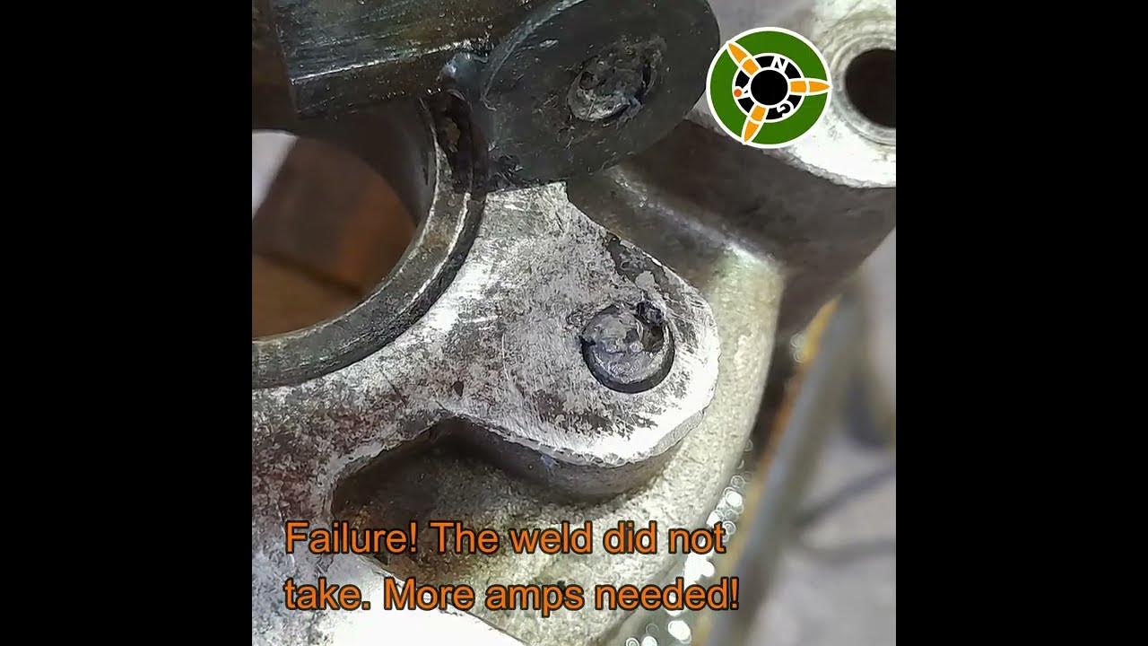 Remove a broken/sheared bolt or screw or stud with a welded tab. YouTube