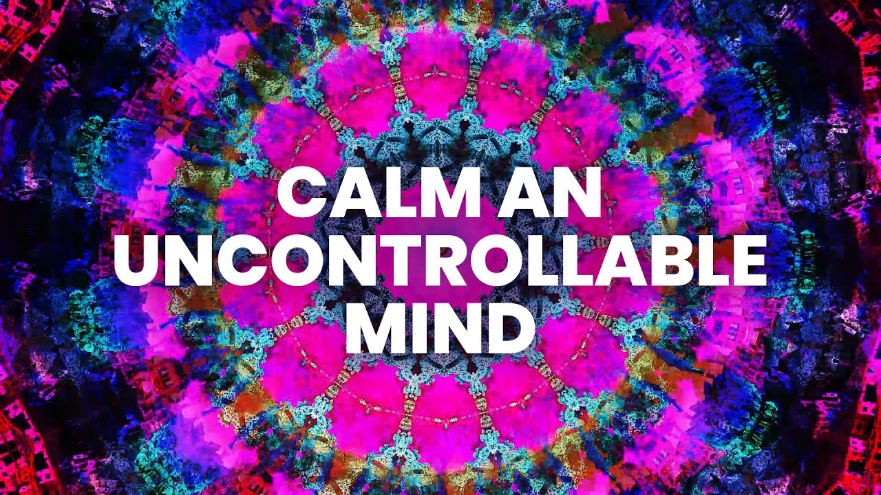 Calm an Uncontrollable Mind   Reduce Anxiety and Worries   Balance Root Chakra  Binaural Beats