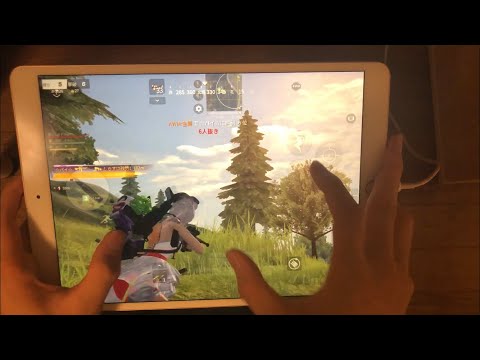 【荒野行動】iPad4本指の手元動画キル集！※おまけ付き！【荒野の光】