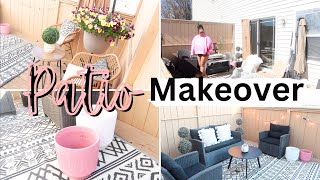 HUGE PATIO MAKEOVER | MY BALCONY WAS A MESS! | CLEAN & DECORATE 2024 | SPRING MAKEOVER | CRISSY MARI