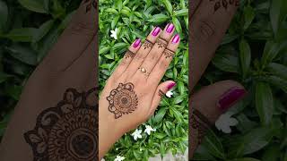 Easy mehndi design #shorts #viral #henna #mehndi