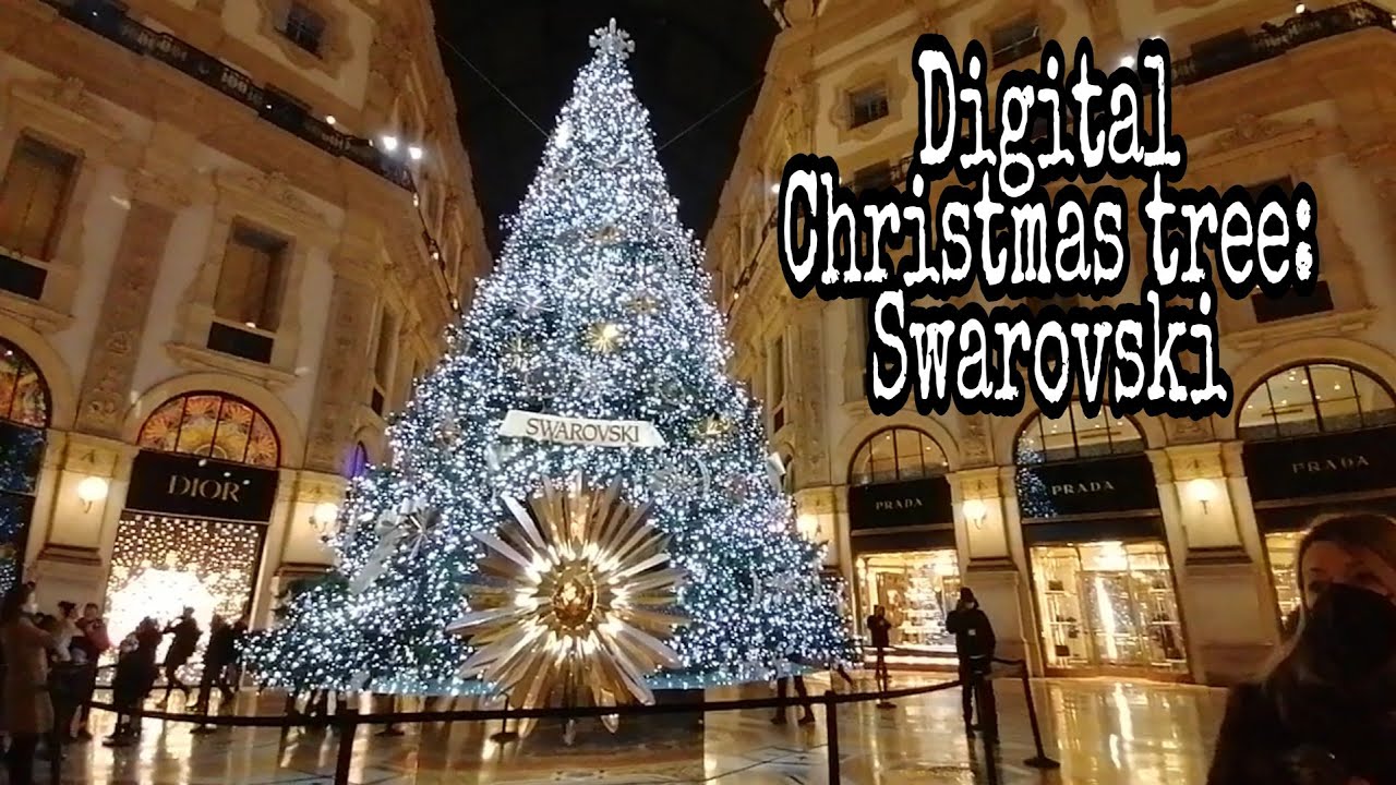 L albero Di Natale Digitale Swarovski Swarovski Christmas Tree In 