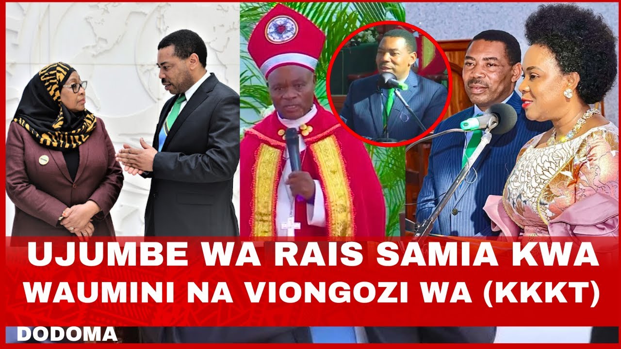 UJUMBE WA RAIS SAMIA KWA WAUMINI NA VIONGOZI WA KANISA LA (KKKT) DODOMA ...