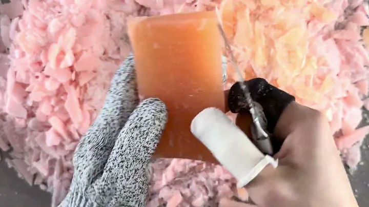 Oddly Satisfying Soap Carving | Crunchy Soap Cutting | No Talking ASMR #soap