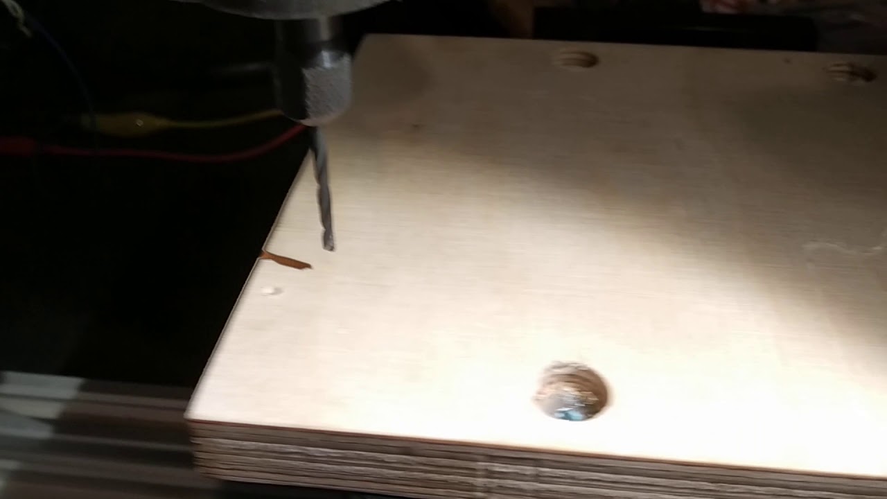 CNC Simple test of repeatability - YouTube