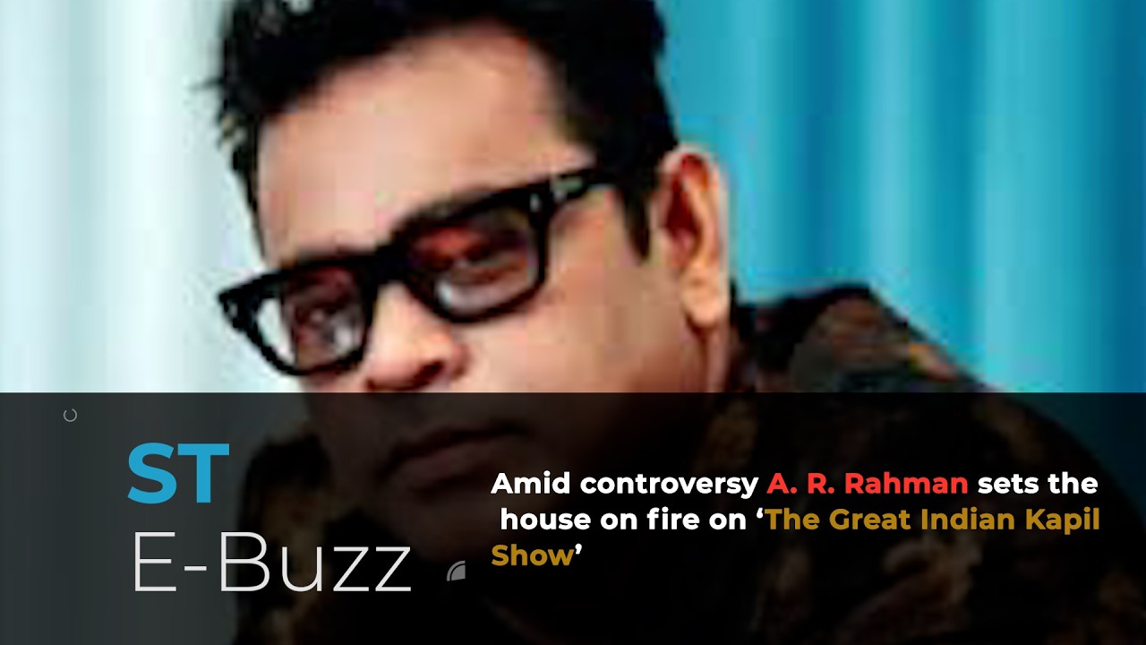 A R Rahman Fire Amid controversy A R Rahman sets the house on fire on ‘The Great Indian ...