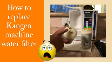 How to change Kangen Filter | How to change Kangen water filter