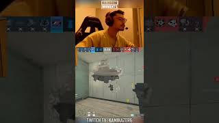 SÓ RAGE LENDÁRIO DO KAMI! #rainbowmoments #r6 #r6clips #funny #kami #kamikaze #rage #matama