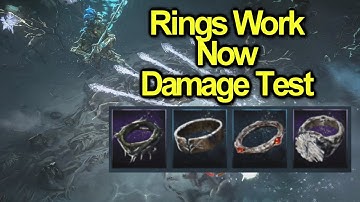 Testing damage rings with Sky Shatter Build | Magic Test | No rest for the Wicked