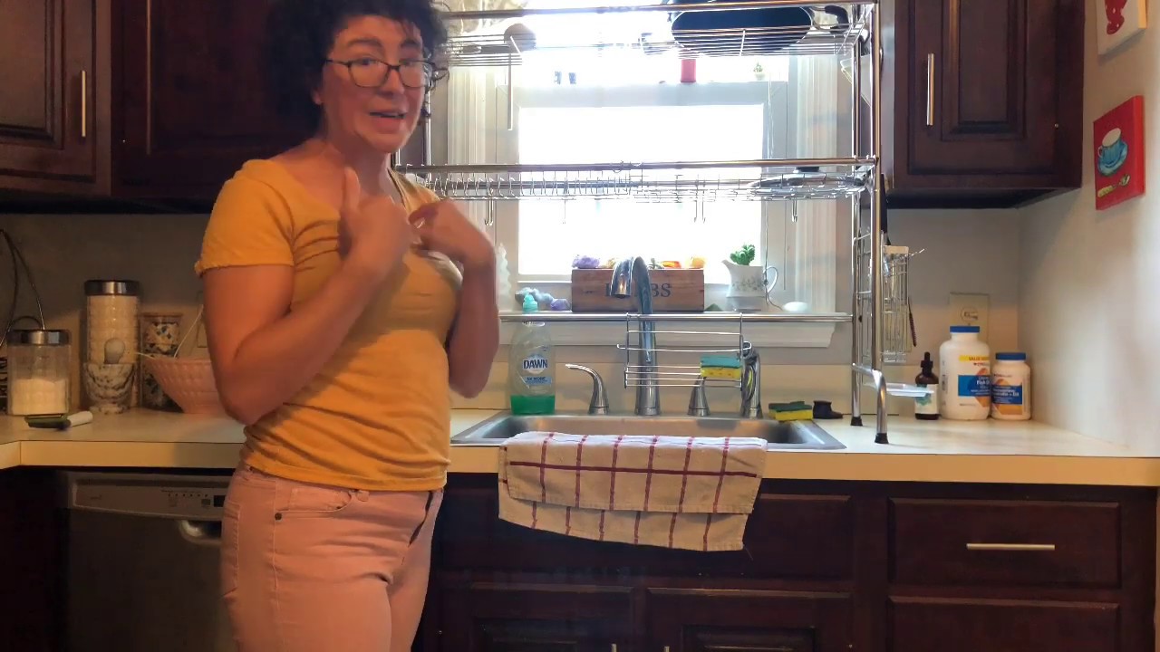 Over The Sink Dish Drying Rack From Ace Teah Youtube