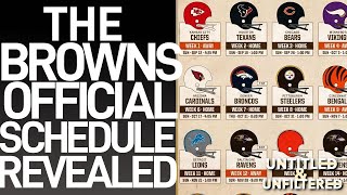 THE BROWNS 2021 SCHEDULE REVEALED!!!