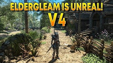 Skyrim Eldergleam V4 is UNREAL (Next Gen 4K Showcase & Performance Test)