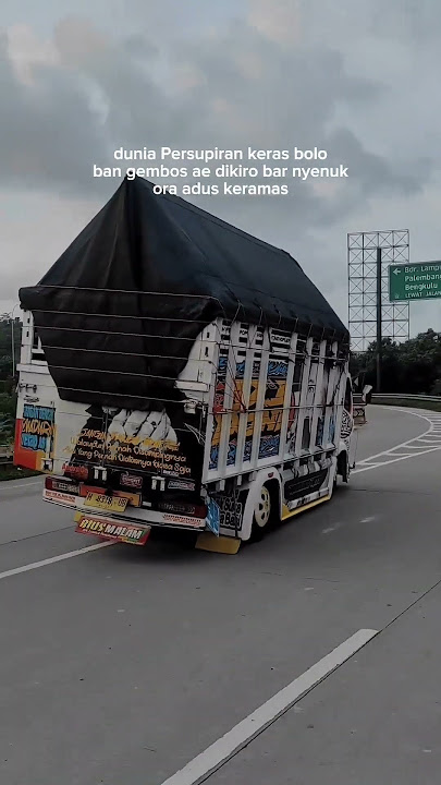 virall story'wa kata kata sopir truk