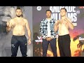 Crash bang wallop heavyweight clash  mahammadrasul majidov v andrey fedosov full weigh in