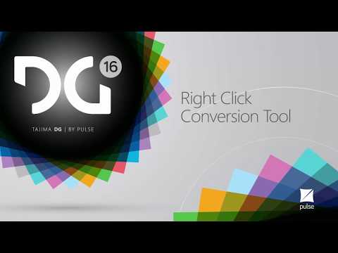 DG16 Quick Tip Tutorial: Right Click Conversion