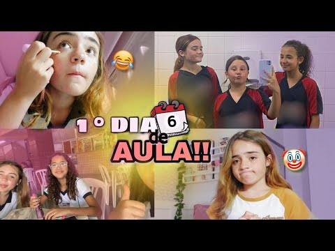 UM PRIMEIRO DIA DE AULA MUITO DOIDO!