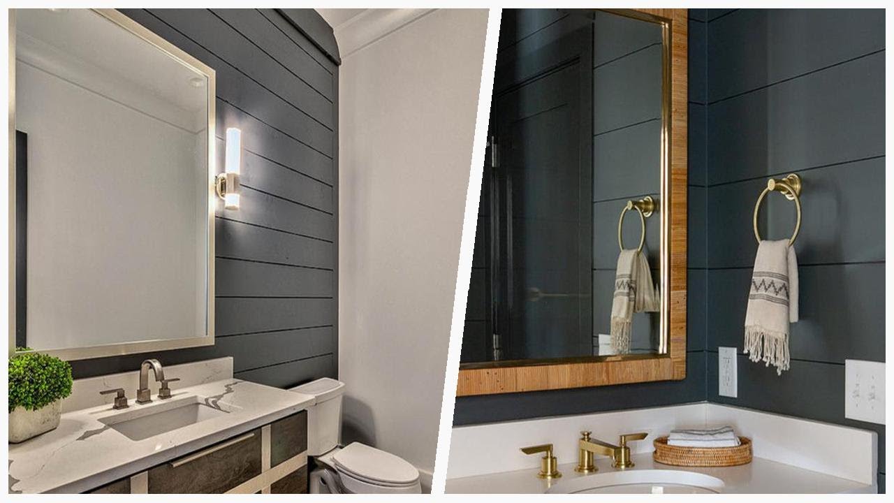 Maximizing Space: Chic Black Wall Powder Room Ideas | Designer CheatSheet