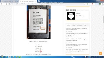 Lava Iris 51 S115 Flash File Android 8 1 Hang Logo Fix Care Firmware Download 100% Tested