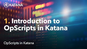 OpScripts in Katana | 01 Introduction To OpScripts