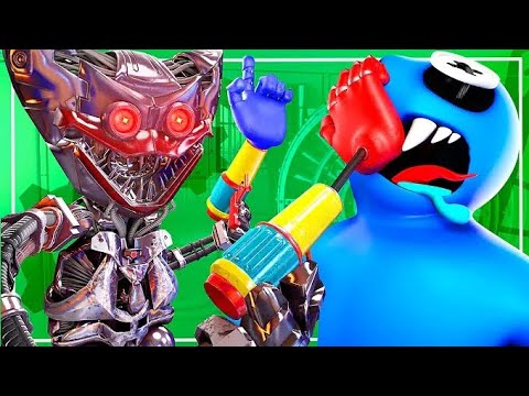 РАДУЖНЫЕ ДРУЗЬЯ vs ХАГИ ВАГИ Роботы ХАГИ и МАМОЧКА ( 3D анимация )