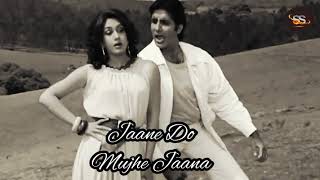 Jaane Do Mujhe Jaana | Amitabh Bachchan, Meenakshi Seshadri | 90s Hindi Hits Song