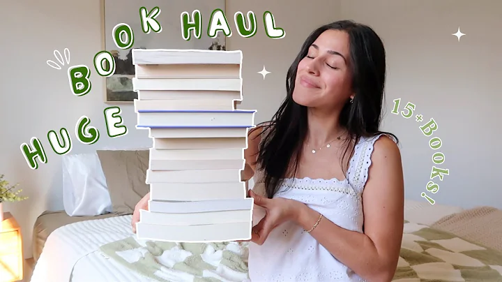 HUGE BOOK HAUL 📚 💫  15+ NEW BOOKS!