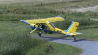 PZL-104 WILGA 35 Takeoff, Touch and Go and Landing CSU3