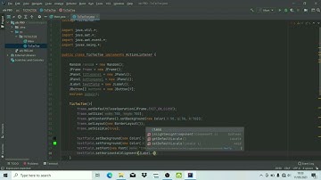 Java Tutorial || Membuat game TIC-TAC-TOE menggunakan IntelliJ IDEA
