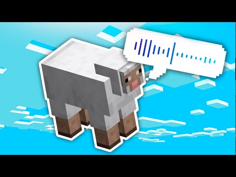 Reemplacé los sonidos de MINECRAFT con mi VOZ
