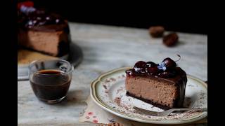 Black Forest Cheesecake #cheesecake