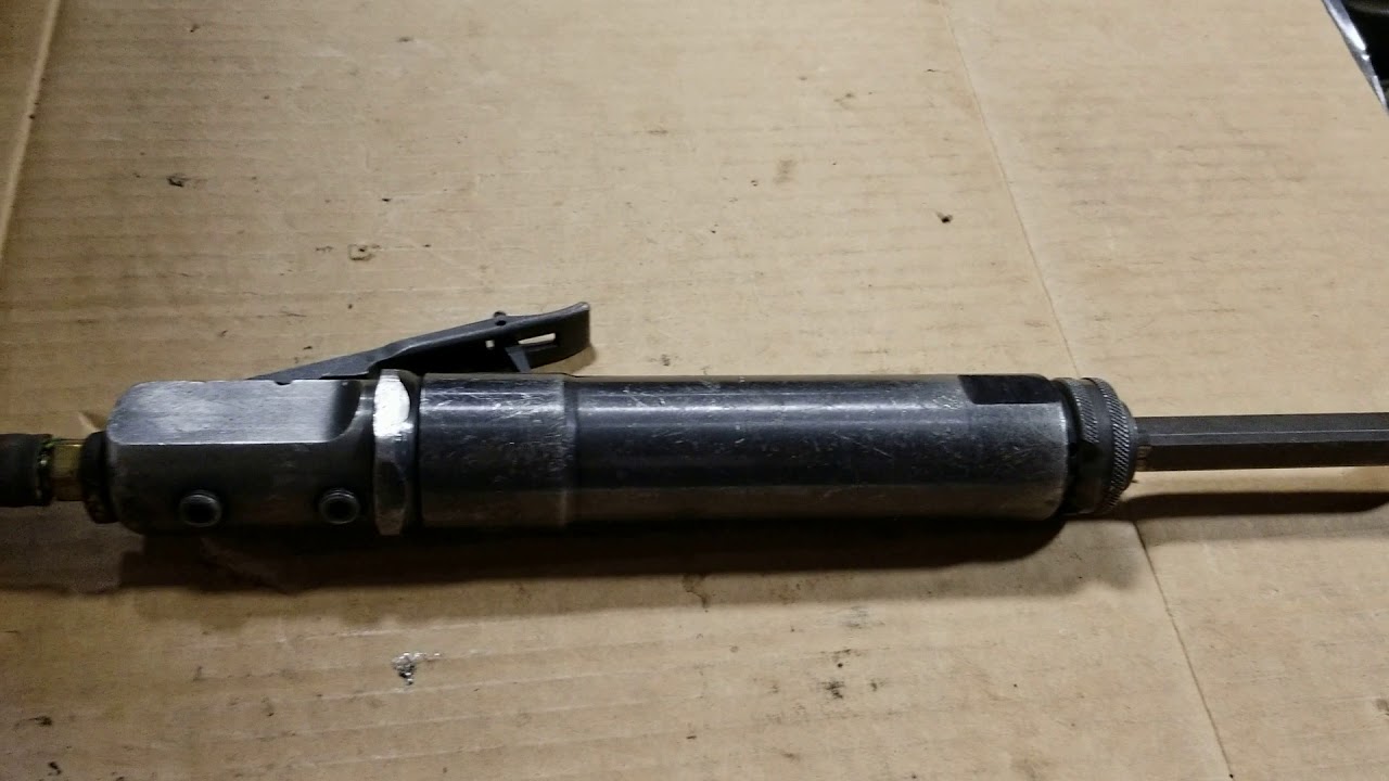 Chicago Pneumatic CP0456 Weld Flux Chipper Air Chisel Needle Scaler [A3F15] YouTube