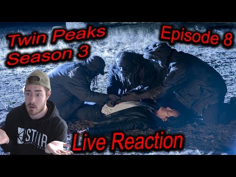 TWIN PEAKS SEASON 3 EPISODE 8 LIVE REACTION - *Explicit language*