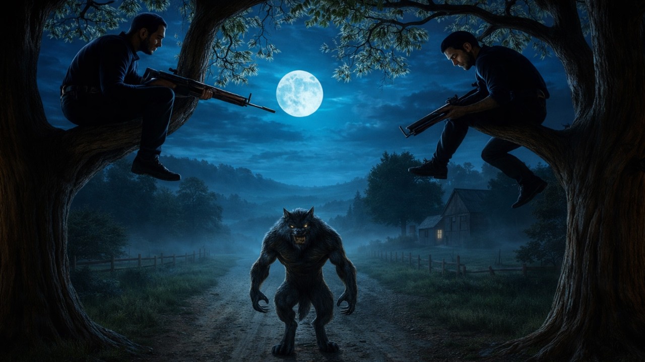 ELES FORAM CAÇAR A NOITE MAS FORAM SURPREENDIDOS POR UM LOBISOMEM