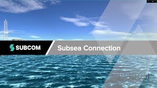 Subcom - Oil & Gas Platform - Undersea Fiber Optic Cable Connection