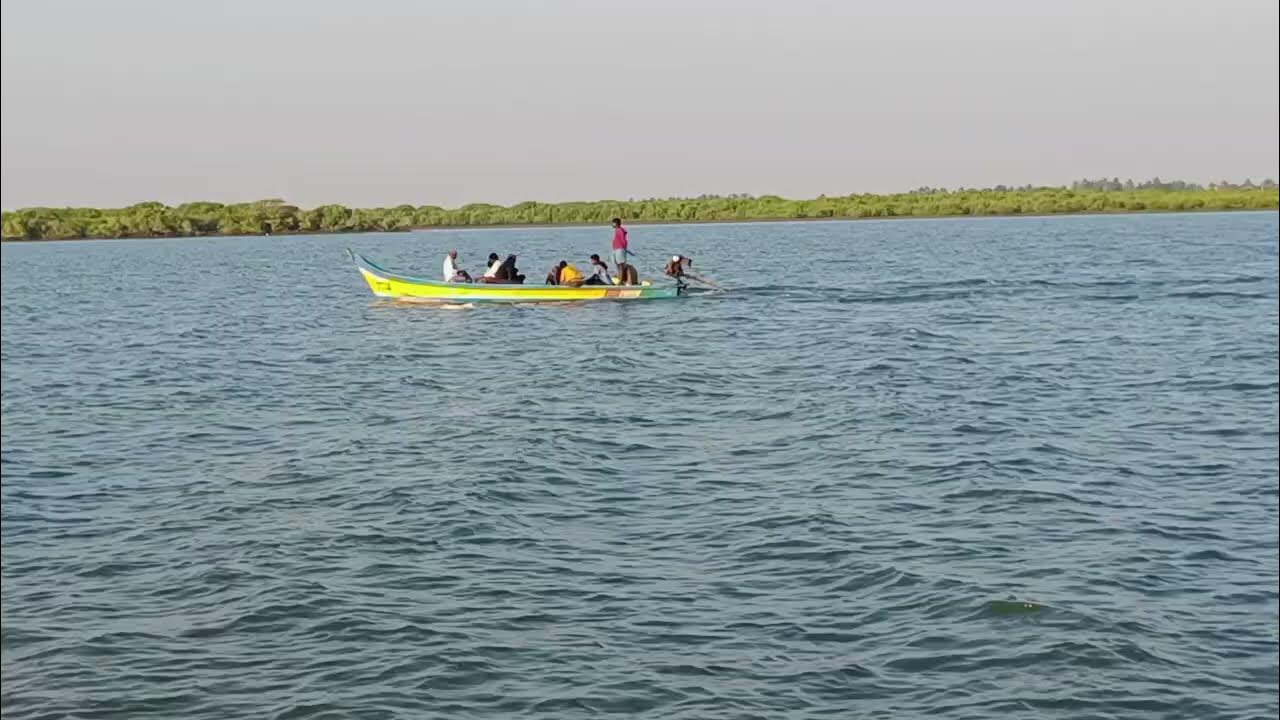 Beautiful view of Krishna river near nagayalanka andhrapradesh YouTube