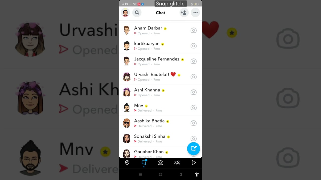 how to hack snapchat. Trick to open celebrity chat. Snap glitch.