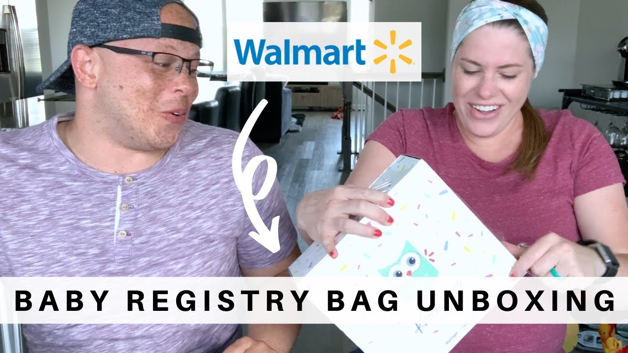 Walmart Registry Bag Walmart Baby Registry Unboxing FREE Baby 