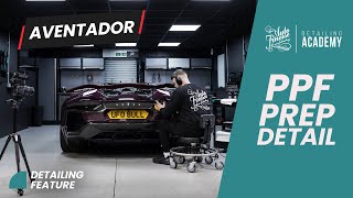 Getting ready for PPF - Lamborghini Aventador