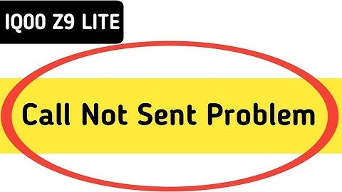IQOO Z9 lite call not sent problem kaise theek Karen, how to solve call not sent problem in IQOO Z9