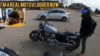 IM A REAL MOTOVLOGGER NOW (2021 Season Opener W/ Mackinacrider)