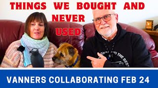 THINGS we BOUGHT and NEVER USED for our MOTORHOME | Vanners Collaborating | Vlog 626