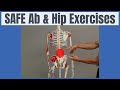 Safe Ab & Hip Exercises with Low Back Pain & Sciatica