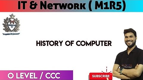 History of Computer #O_Level #BCA # BTech #BE #computerlanguage #computer #computerscience