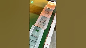 In túi hột xoài PE trong, chuyên cho tiệm mỹ phẩm