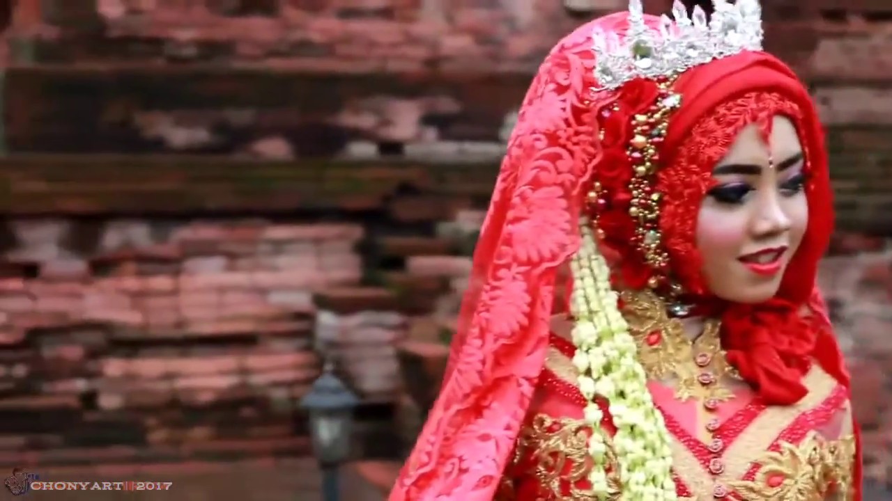candi pari vidio konsep busana wedding